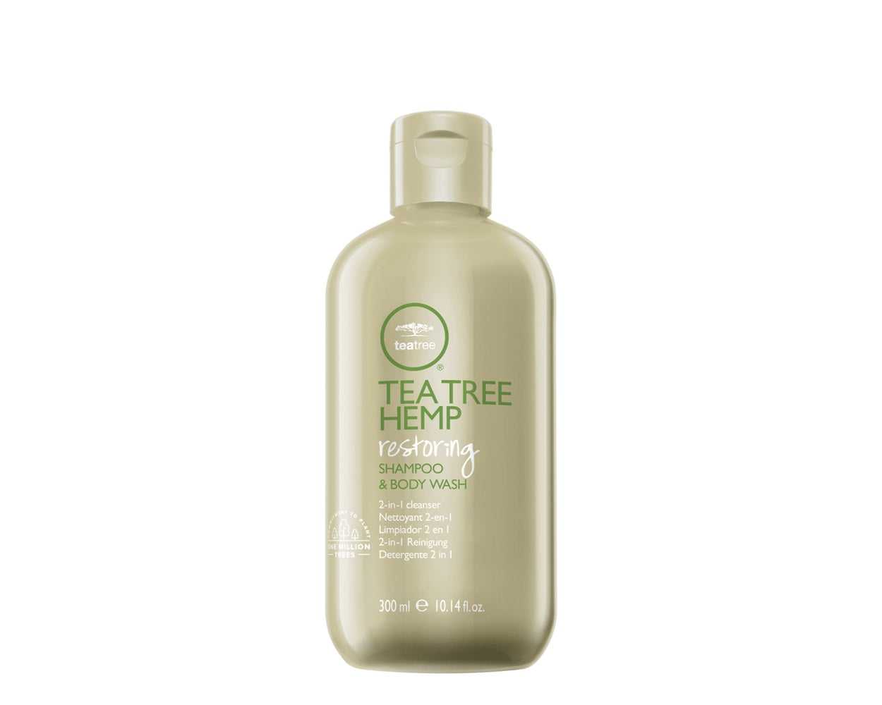 Tea Tree Hemp Restoring Shampoo & Body Wash 300ml